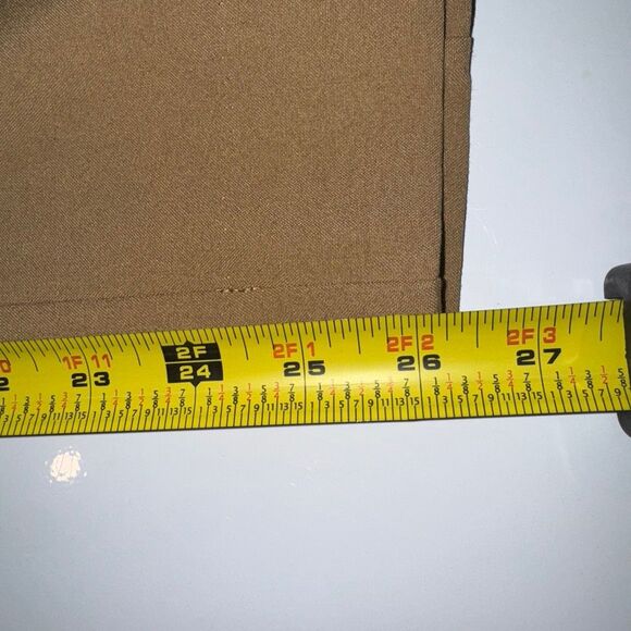 J.Crew Factory Ruby Crop Pant in Camel Tan | Size 14 - Picture 12 of 12